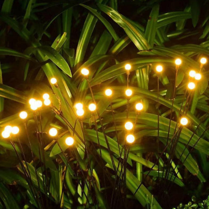 NOVEDEN 3 Pieces Solar Powered Firefly Lights (Warm) - NuSea