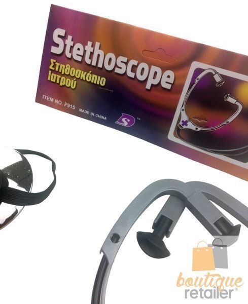 NURSE Party STETHOSCOPE Costume Accessory Fancy Dress Halloween Doctor Hospital - NuSea