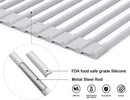 Over The Sink Multipurpose Roll - Up Dish Drying Rack (52 x 33 cm) - NuSea