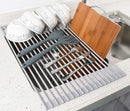 Over The Sink Multipurpose Roll - Up Dish Drying Rack (52 x 33 cm) - NuSea