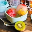 Pack of 2 Sphere Shape Ice Molds Quick Release Ice Ball Maker for Cocktail - NuSea