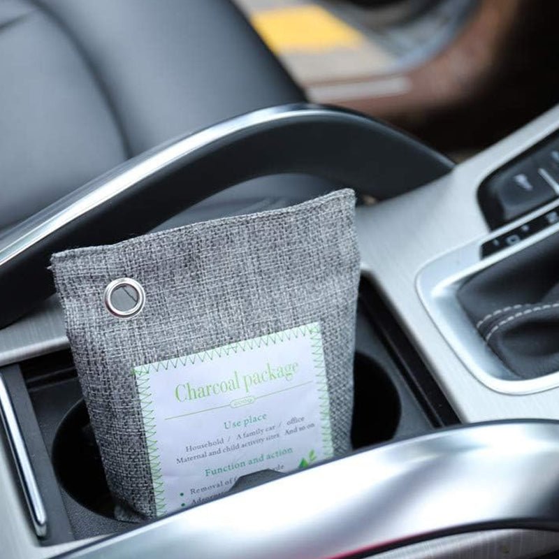 Pack of 5 Activated Bamboo Charcoal Air Purifying Deodorizing Bags - NuSea
