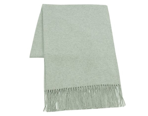 Paddington Scarf Fine Merino Wool Blend - Grey - NuSea