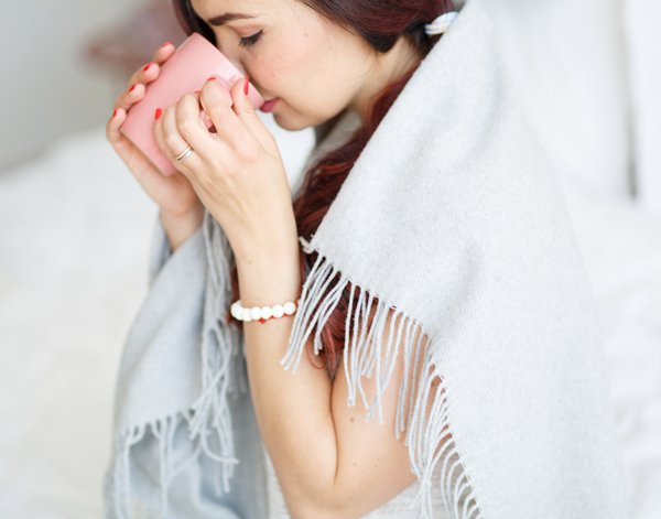 Paddington Scarf Fine Merino Wool Blend - Grey - NuSea