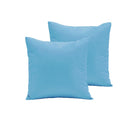 Pair of Polyester Cotton European Pillowcases Sky - NuSea