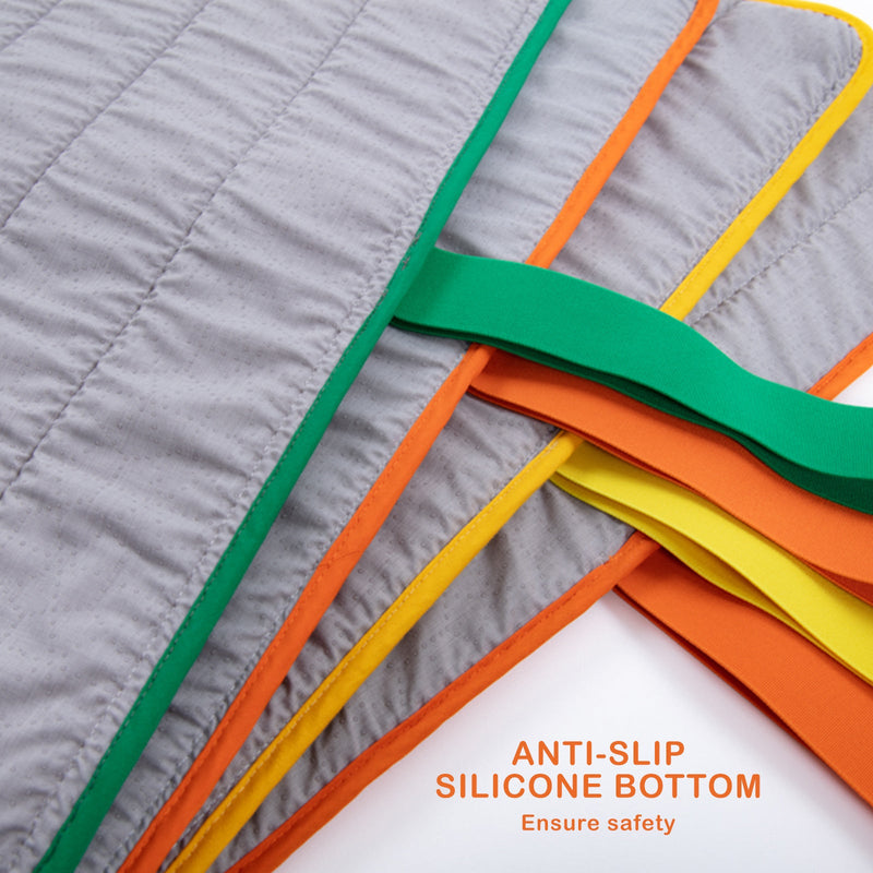 Pet Dog Cooling Mat Non - Slip Travel Roll Up Cool Pad Bed Outdoor M BLUE - NuSea