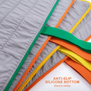 Pet Dog Cooling Mat Non - Slip Travel Roll Up Cool Pad Bed Outdoor M PINK - NuSea