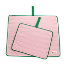Pet Dog Cooling Mat Non - Slip Travel Roll Up Cool Pad Bed Outdoor M PINK - NuSea