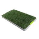 Pet Dog Potty Tray Training Toilet + 1 Grass Mat 69cm x 43cm - NuSea