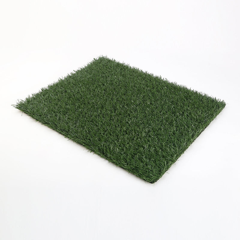 Pet Dog Potty Tray Training Toilet + 1 Grass Mat 69cm x 43cm - NuSea