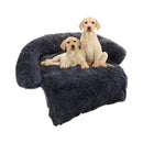 PETSWOL Calming Pet Bed - Fluffy Plush Dog Mat for Comfort and Furniture Protection - NuSea