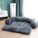 PETSWOL Calming Pet Bed - Fluffy Plush Dog Mat for Comfort and Furniture Protection - NuSea
