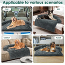 PETSWOL Calming Pet Bed - Fluffy Plush Dog Mat for Comfort and Furniture Protection - NuSea