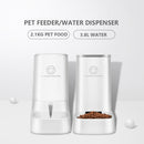 PETSWOL Cat Dog Feeder and Waterer - Self - Dispensing Automatic Pet Feeders - NuSea