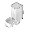 PETSWOL Cat Dog Feeder and Waterer - Self - Dispensing Automatic Pet Feeders - NuSea