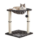 PETSWOL Cat Tower With Hammock And Scratching Posts - NuSea