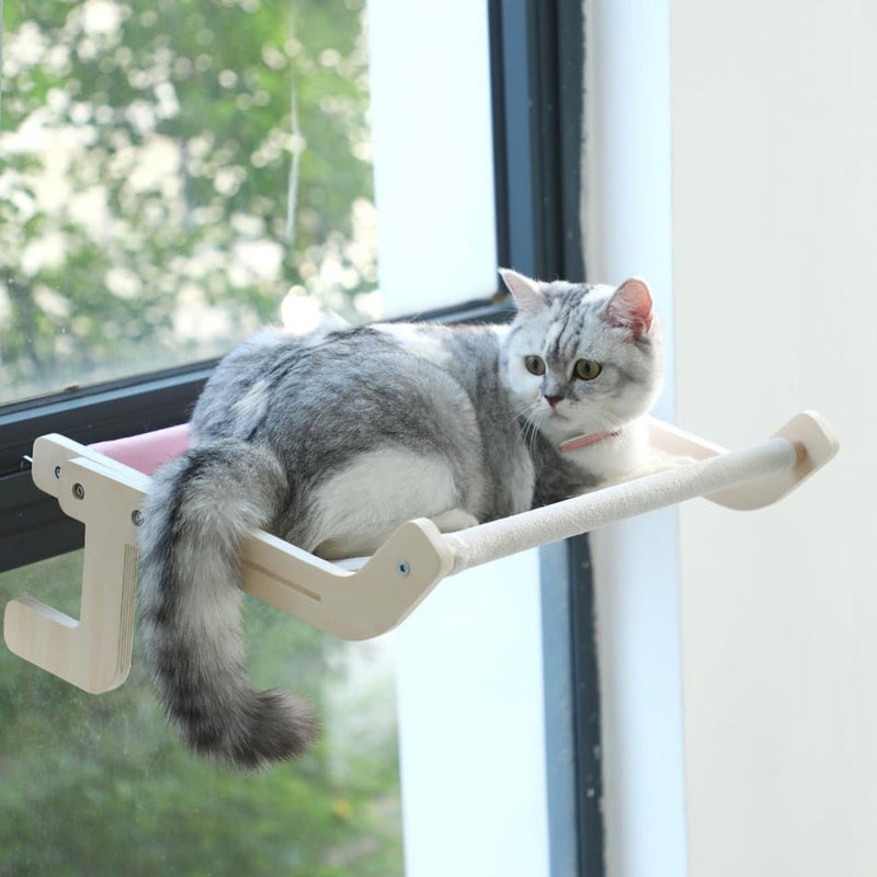 PETSWOL Cat Window Perch Hammock Seat - NuSea