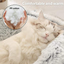 PETSWOL Cozy Burrowing Cave Pet Bed for Dogs and Cats - NuSea