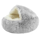 PETSWOL Cozy Burrowing Cave Pet Bed for Dogs and Cats - NuSea