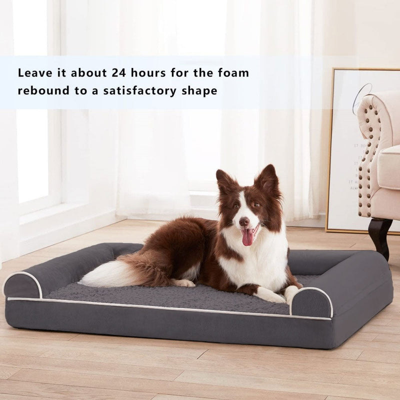 PETSWOL Curved Design Four Seasons Pet Sofa Bed - NuSea