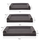 PETSWOL Curved Design Four Seasons Pet Sofa Bed - NuSea