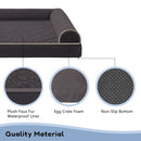PETSWOL Curved Design Four Seasons Pet Sofa Bed - NuSea