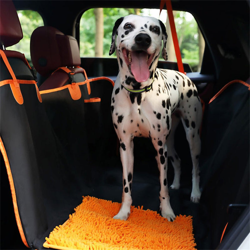 PETSWOL Dog Car Seat Cover with Snuffle Mat - NuSea