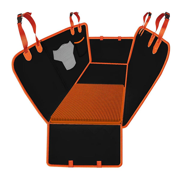 PETSWOL Dog Car Seat Cover with Snuffle Mat - NuSea