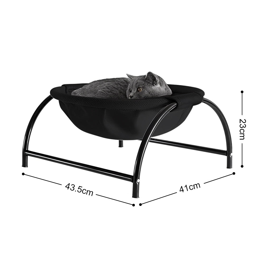 PETSWOL Elevated Cat Bed Dog Bed Pet Hammock Bed - NuSea