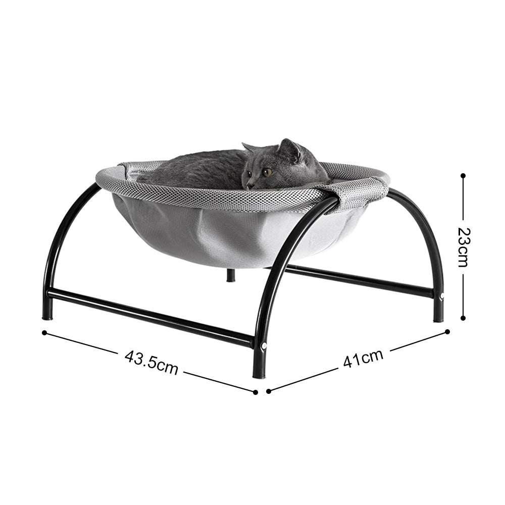 PETSWOL Elevated Cat Bed Dog Bed Pet Hammock Bed - NuSea