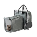 PETSWOL Expandable Pet Carrier Backpack - NuSea
