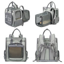 PETSWOL Expandable Pet Carrier Backpack - NuSea