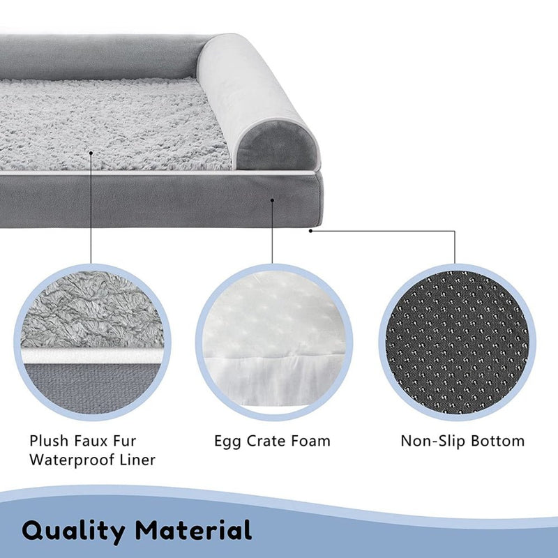PETSWOL Four Seasons Pet Sofa Breathable Pet Bed - NuSea