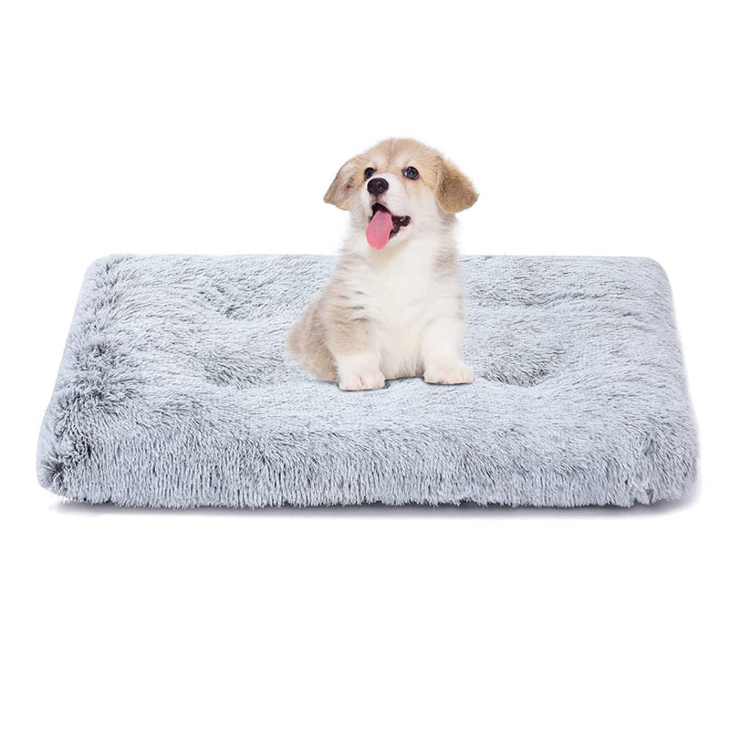 PETSWOL Plush and Cozy Pet Mat for Ultimate Comfort and Warmth - Light Grey - NuSea
