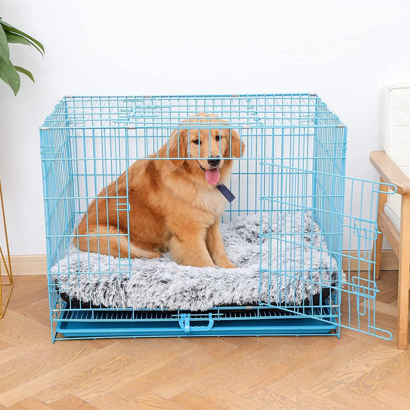 PETSWOL Plush and Cozy Pet Mat for Ultimate Comfort and Warmth - Light Grey - NuSea