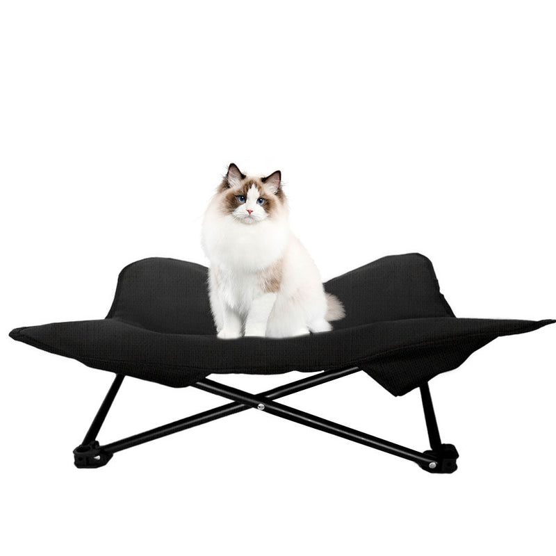 PETSWOL Portable Elevated Dog Bed - Foldable Design,Durable Material,Travel - Friendly - NuSea