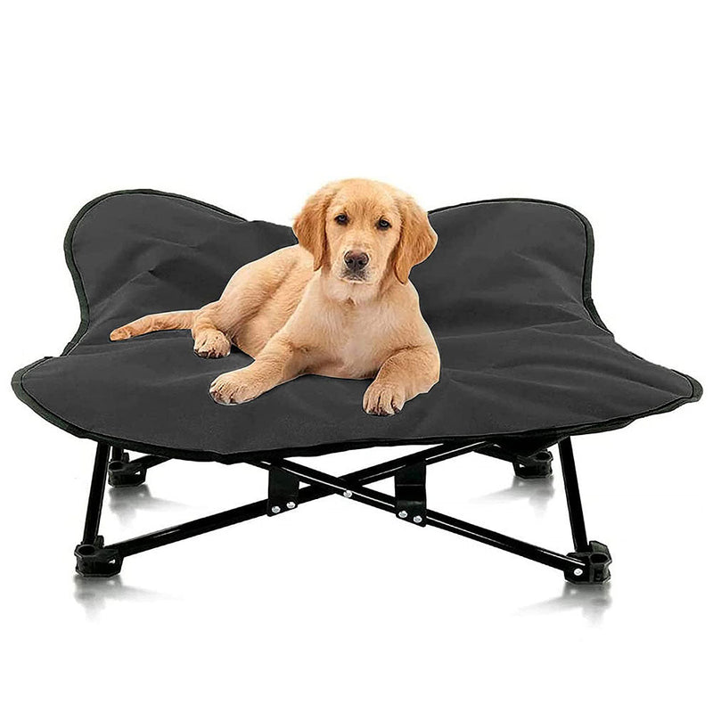 PETSWOL Portable Elevated Dog Bed - Foldable Design,Durable Material,Travel - Friendly - NuSea