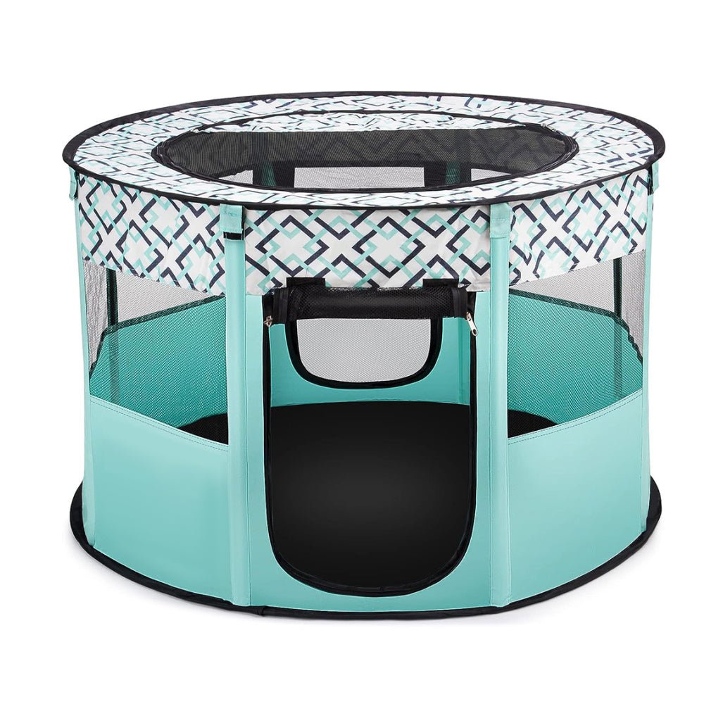 PETSWOL Portable Pet Playpen - Spacious Exercise Kennel Tent - NuSea