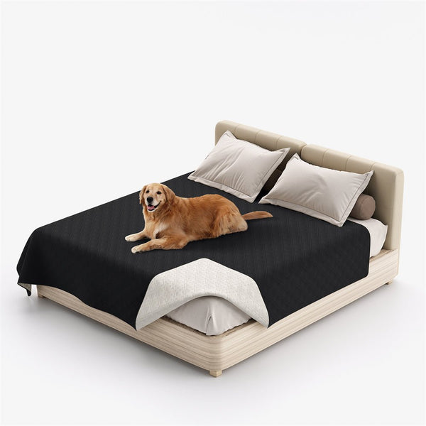 PETSWOL Waterproof Dog Bed Cover and Pet Blanket for Furniture, Bed, Couch, and Sofa - NuSea