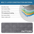 PETSWOL Waterproof Dog Bed Cover and Pet Blanket for Furniture, Bed, Couch, and Sofa - Gery - NuSea