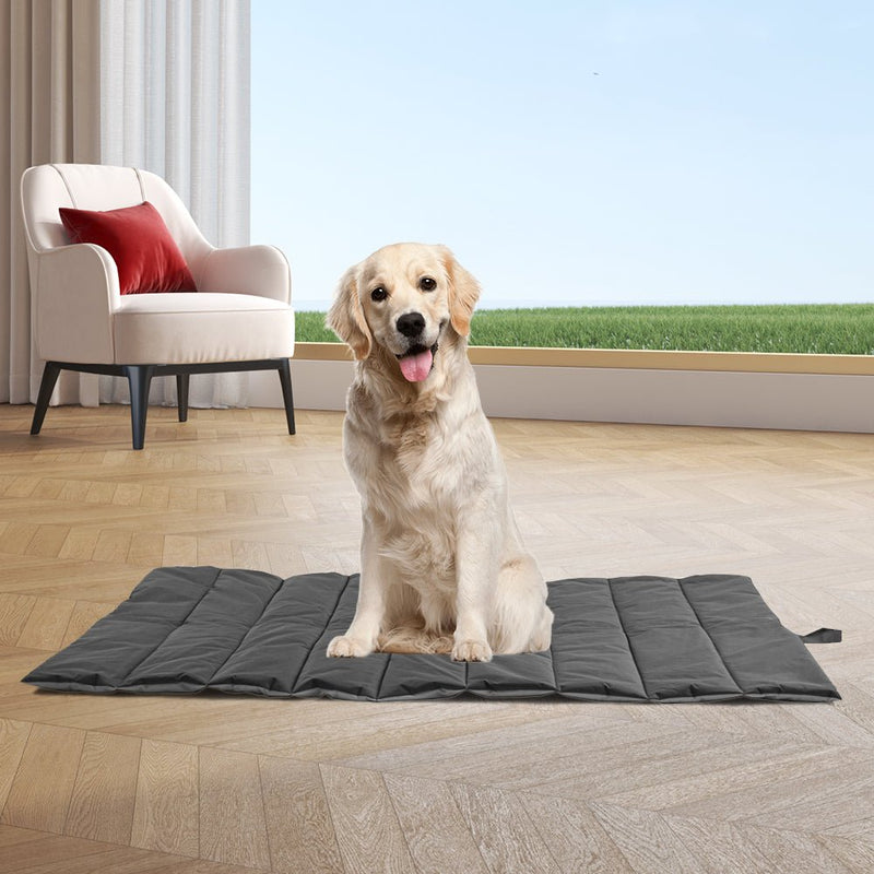 PETSWOL Waterproof & Portable Outdoor Dog Bed - Large Size 105x65cm - NuSea