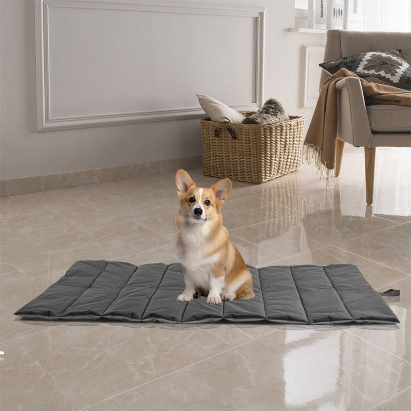 PETSWOL Waterproof & Portable Outdoor Dog Bed - Large Size 105x65cm - NuSea