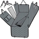 PETSWOL Waterproof Rear Seat Dog Cushion with Mesh Window for Car - NuSea