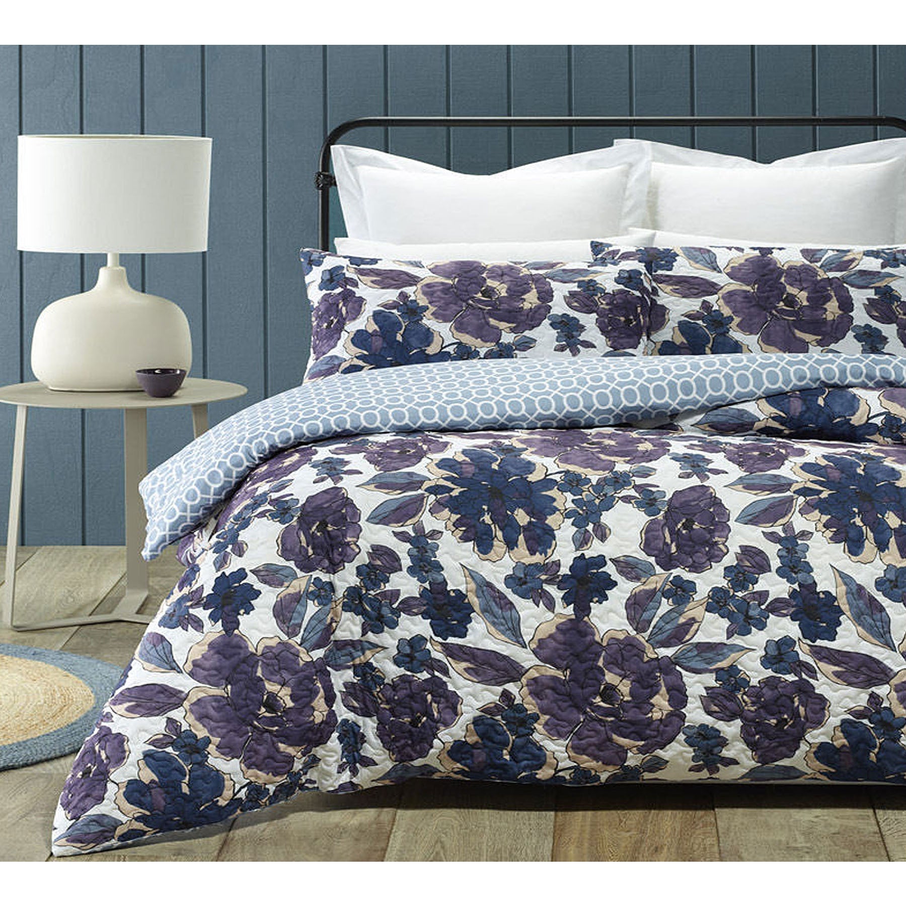 Phase 2 Monterey Quilt Cover Set QUEEN - NuSea