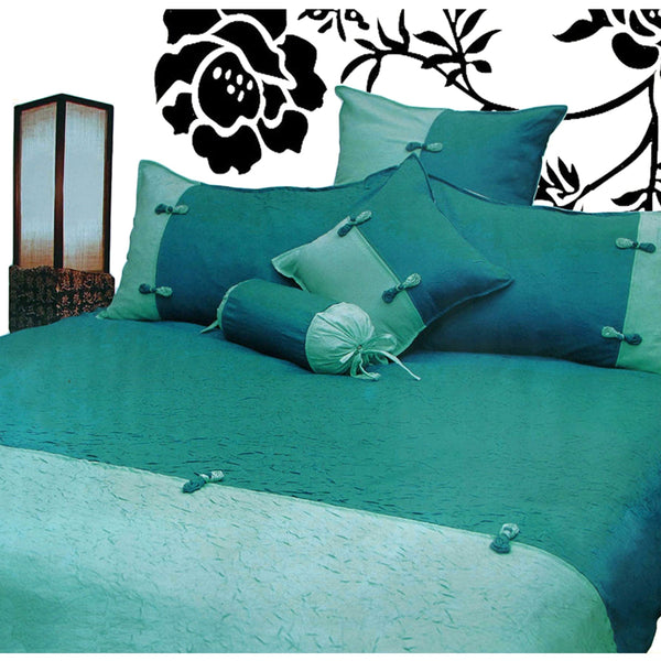 Phase 2 Scrunchie Petrel Quilt Cover Set KING - NuSea