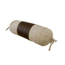 Phase 2 Studio Faux Suede/Faux Leather Neckroll Cover 15 x 35 cm - NuSea