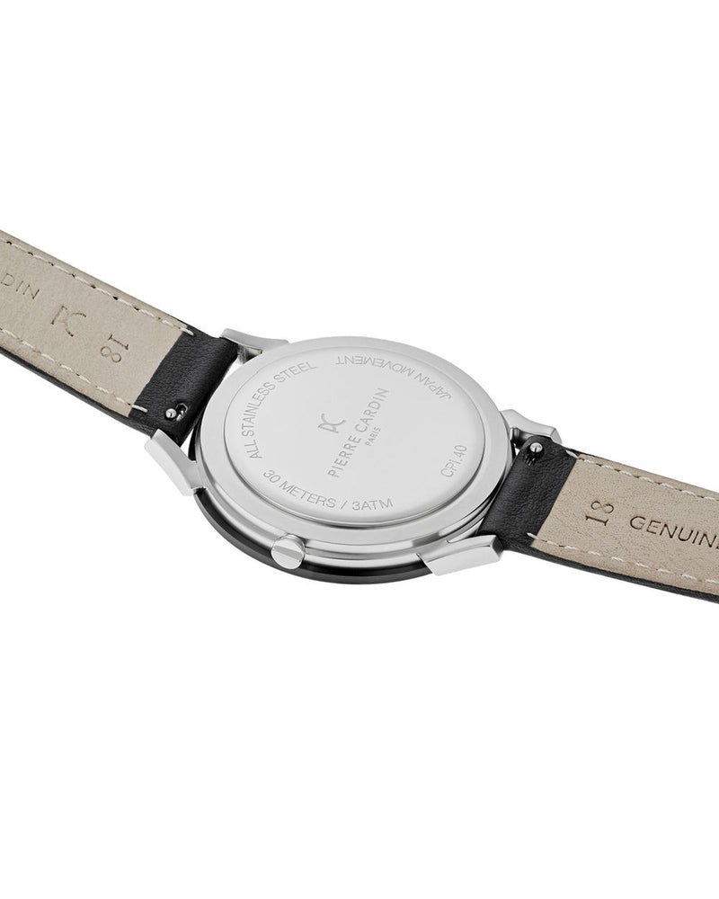 Pierre Cardin Men's Black Watch - One Size - NuSea