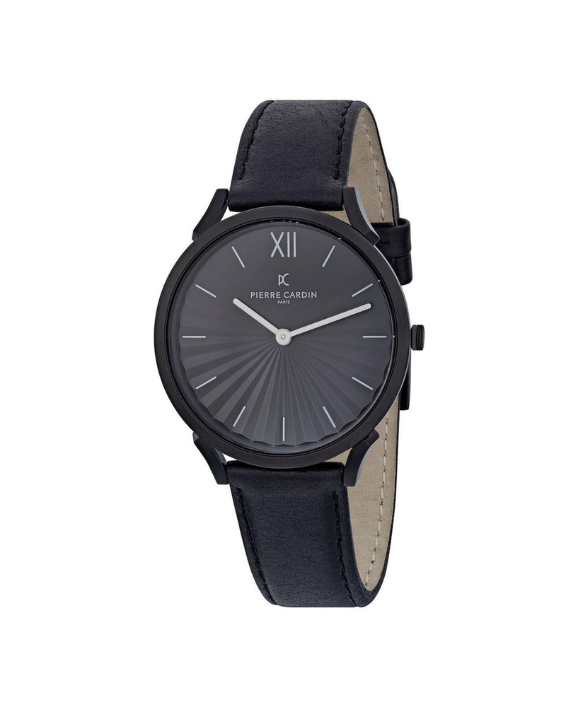 Pierre Cardin Men's Black Watch - One Size - NuSea