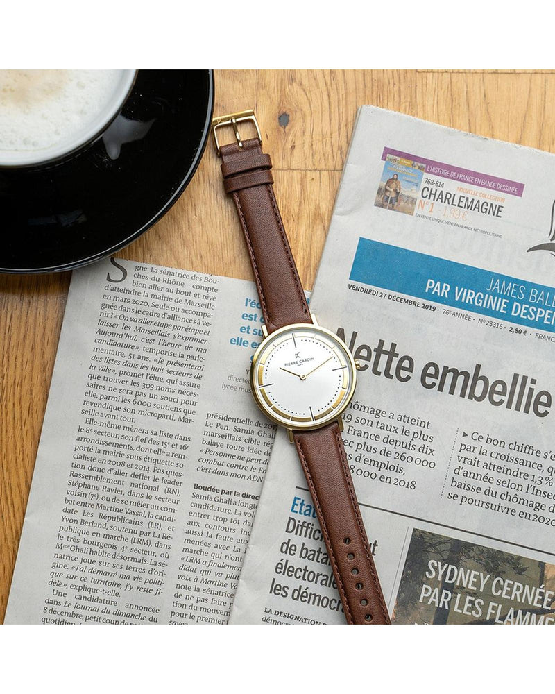 Pierre Cardin Men's Gold Watch - One Size - NuSea