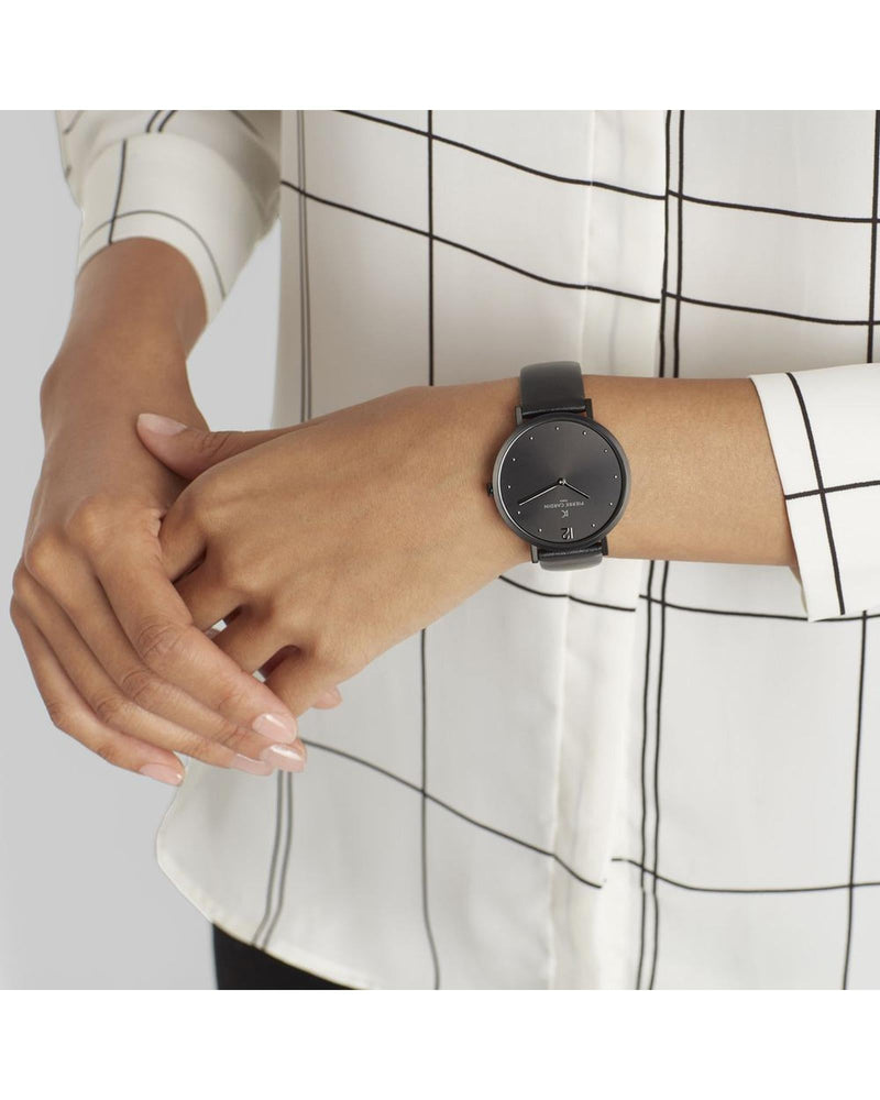 Pierre Cardin Women's Black Watch - One Size - NuSea